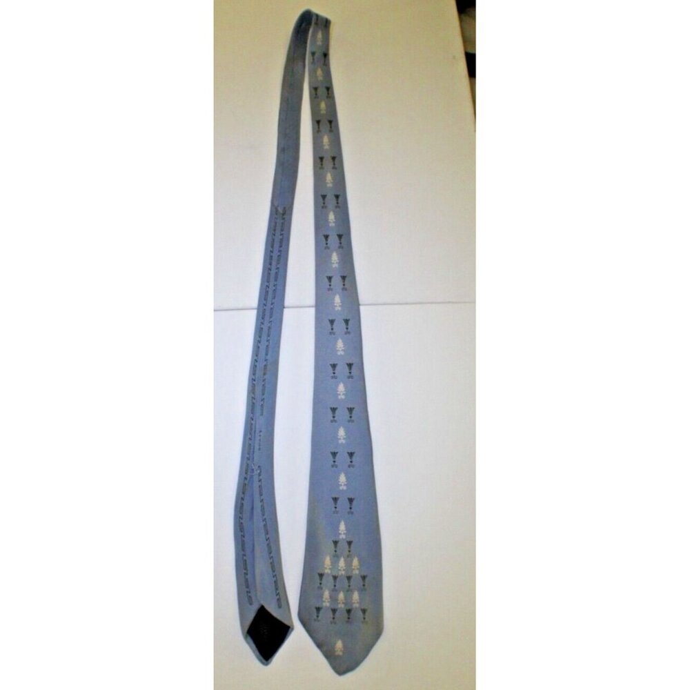 Vintage L Magnin Silk Tie Geometric Pattern